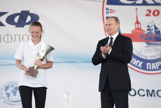 President Putin visits Krasnodar Territory