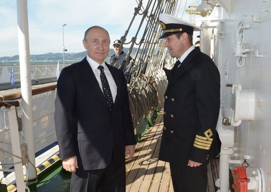 President Putin visits Krasnodar Territory