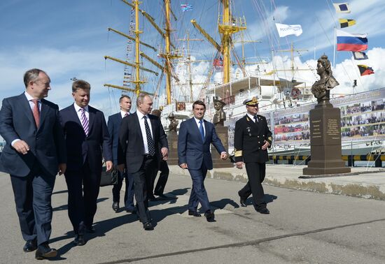 President Putin visits Krasnodar Territory