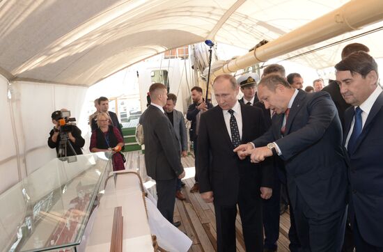 President Putin visits Krasnodar Territory