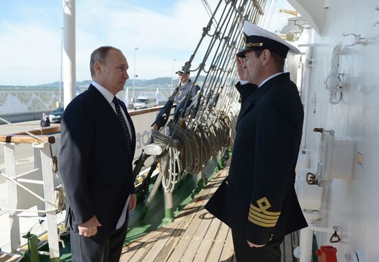 President Putin visits Krasnodar Territory
