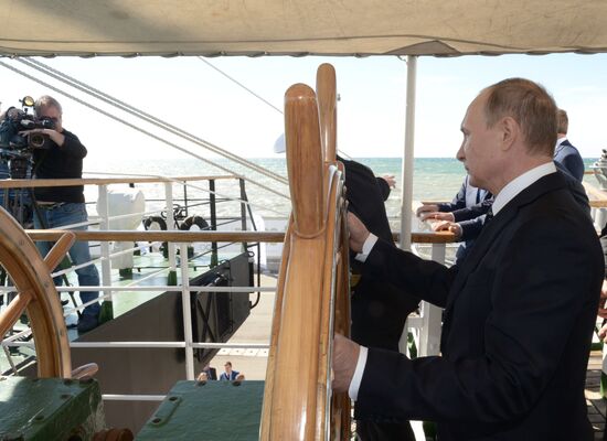 President Putin visits Krasnodar Territory