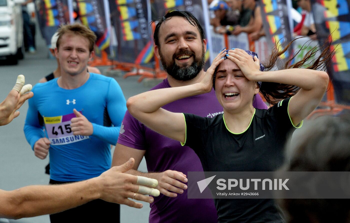 2016 Vladivostok marathon