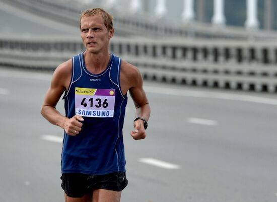2016 Vladivostok marathon