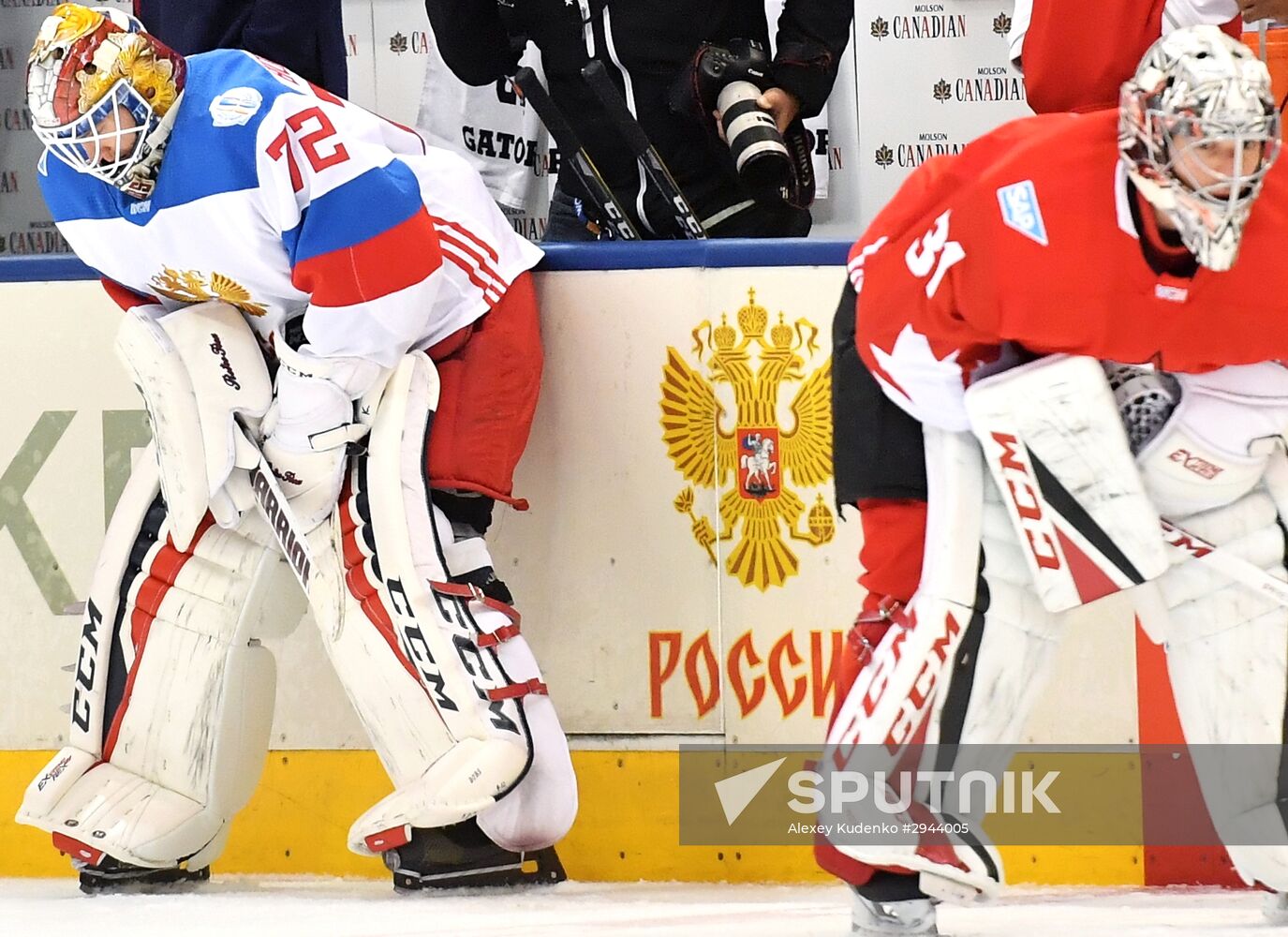 2016 World Cup of Hockey. Canada vs. Russia