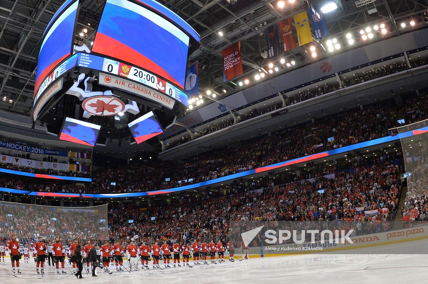 2016 World Cup of Hockey. Canada vs. Russia