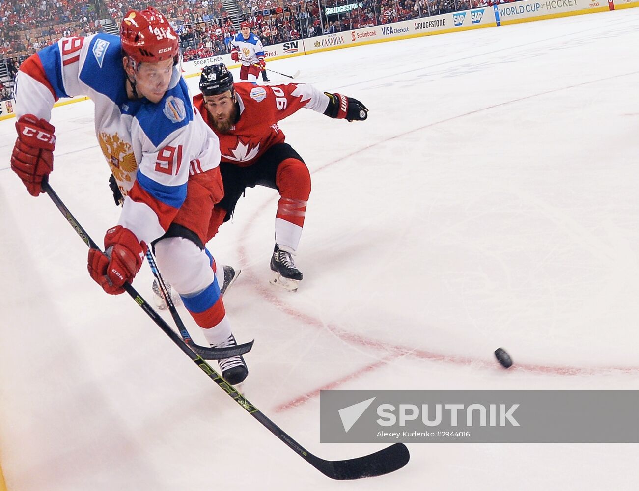 2016 World Cup of Hockey. Canada vs. Russia