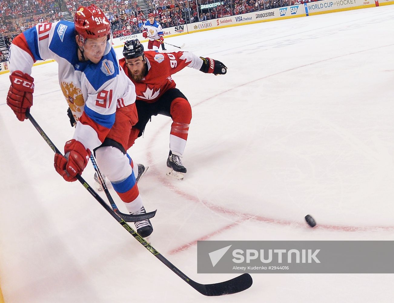 2016 World Cup of Hockey. Canada vs. Russia