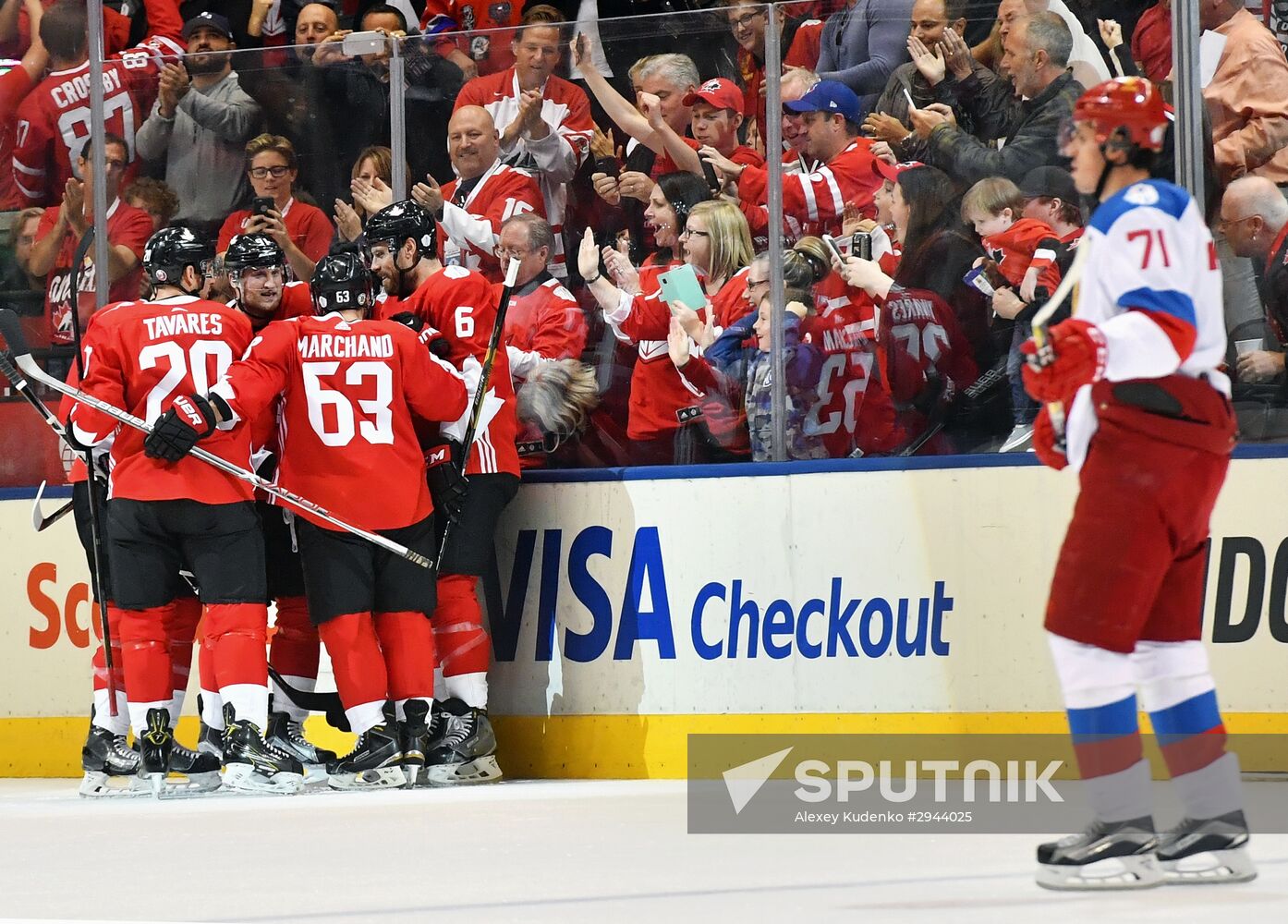 2016 World Cup of Hockey. Canada vs. Russia