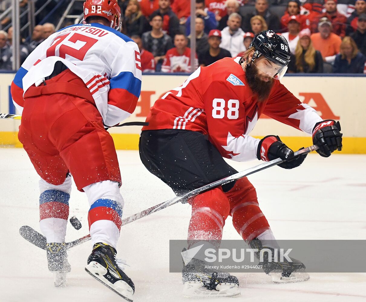 2016 World Cup of Hockey. Canada vs. Russia