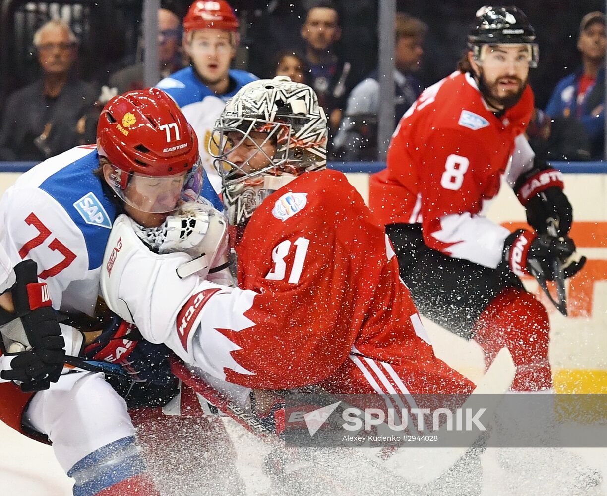 2016 World Cup of Hockey. Canada vs. Russia