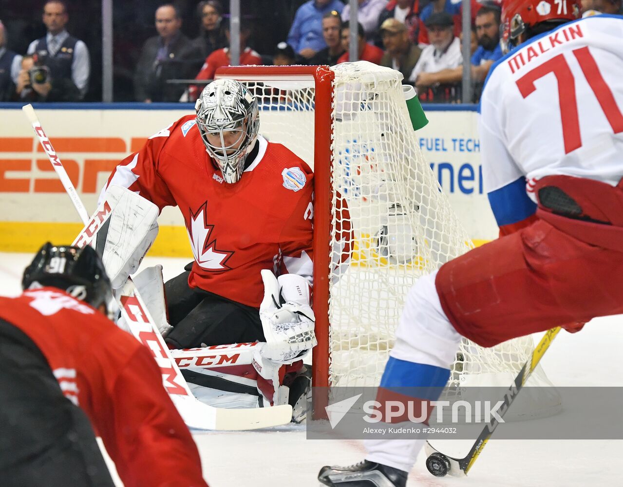 2016 World Cup of Hockey. Canada vs. Russia