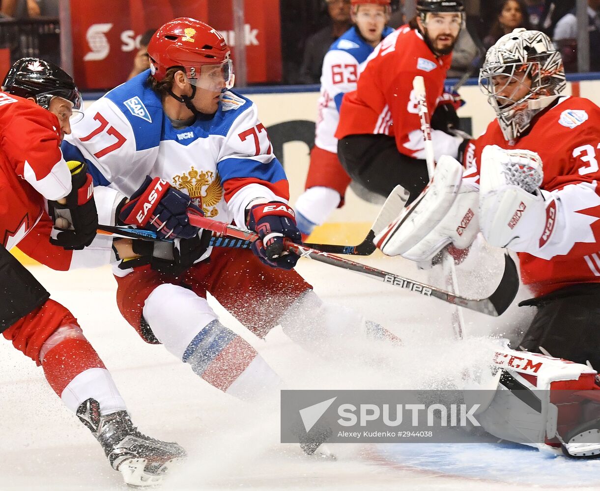 2016 World Cup of Hockey. Canada vs. Russia