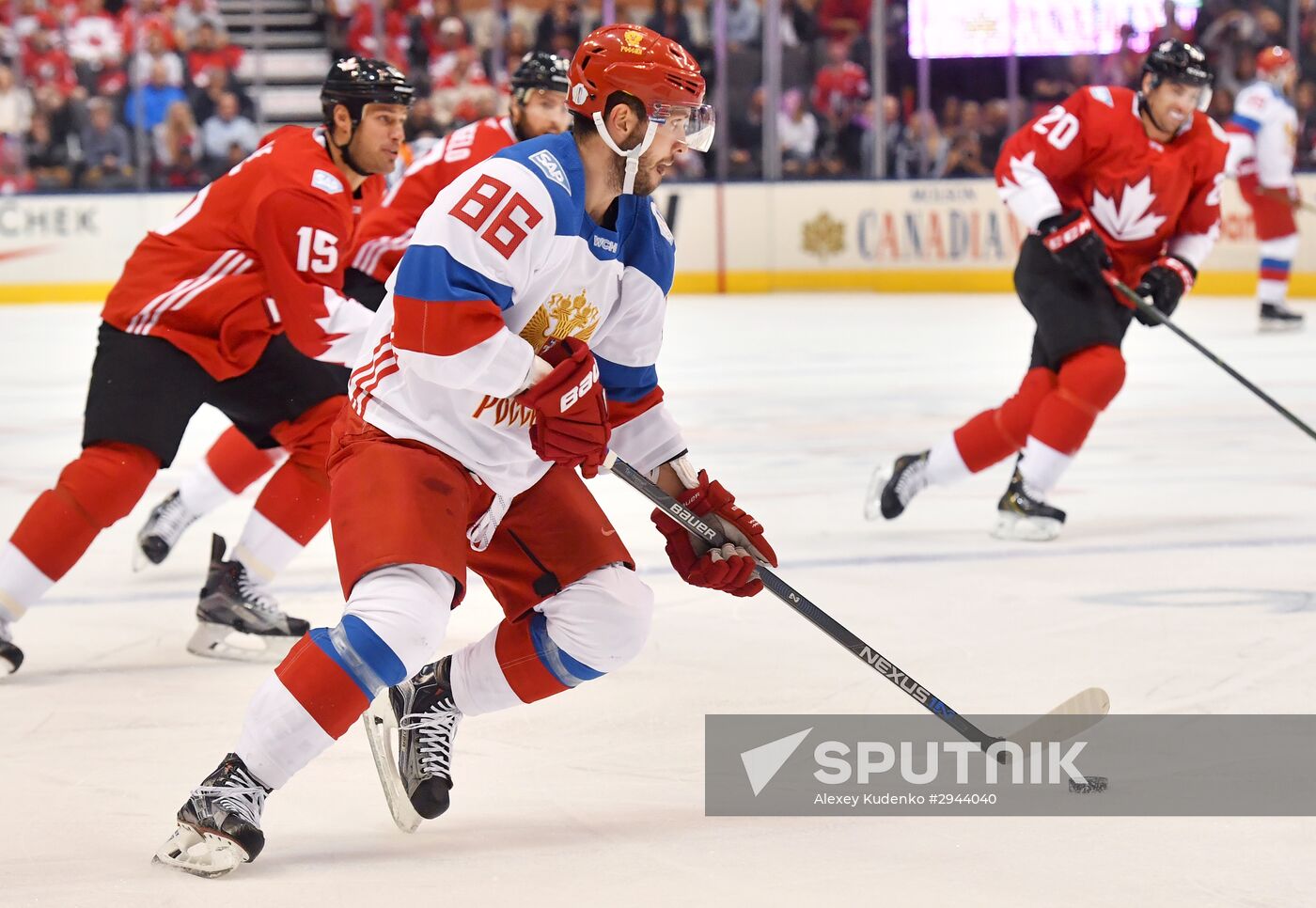2016 World Cup of Hockey. Canada vs. Russia