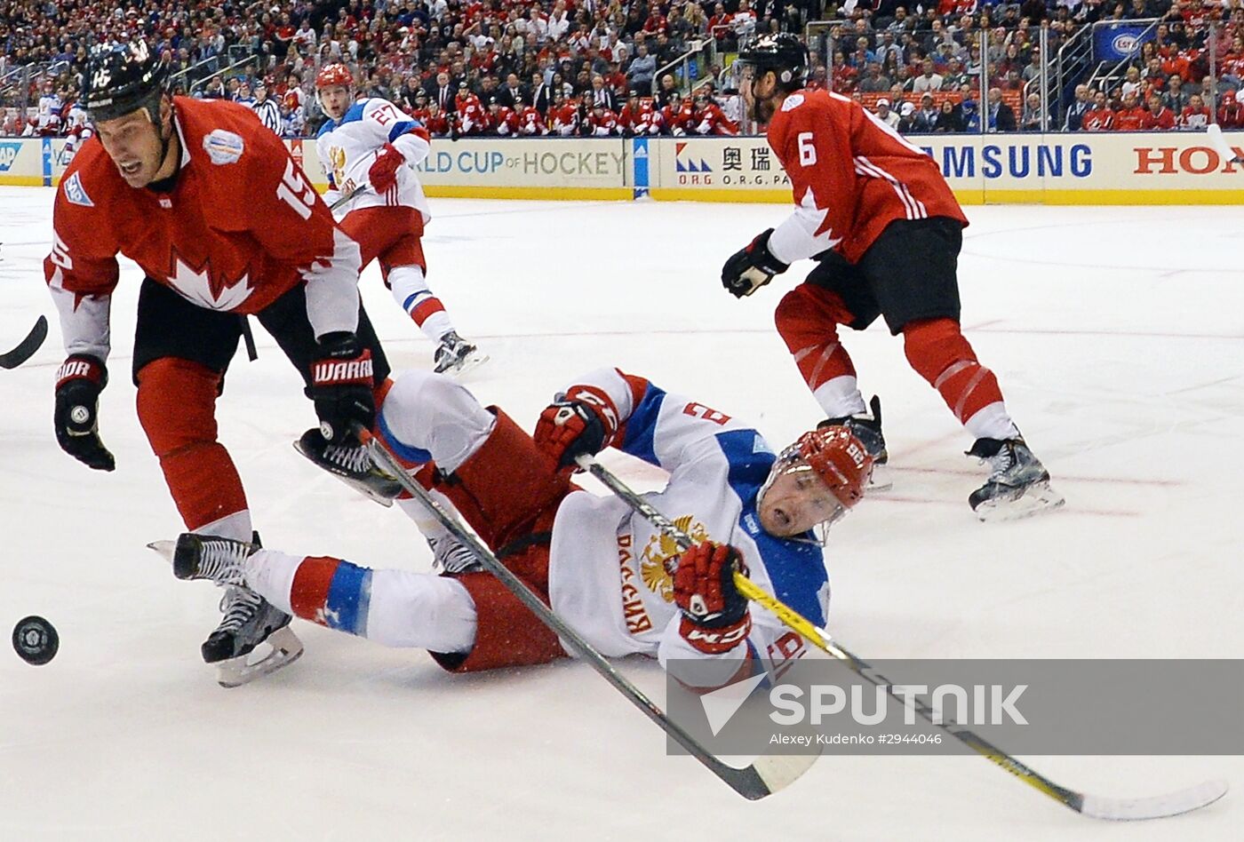 2016 World Cup of Hockey. Canada vs. Russia