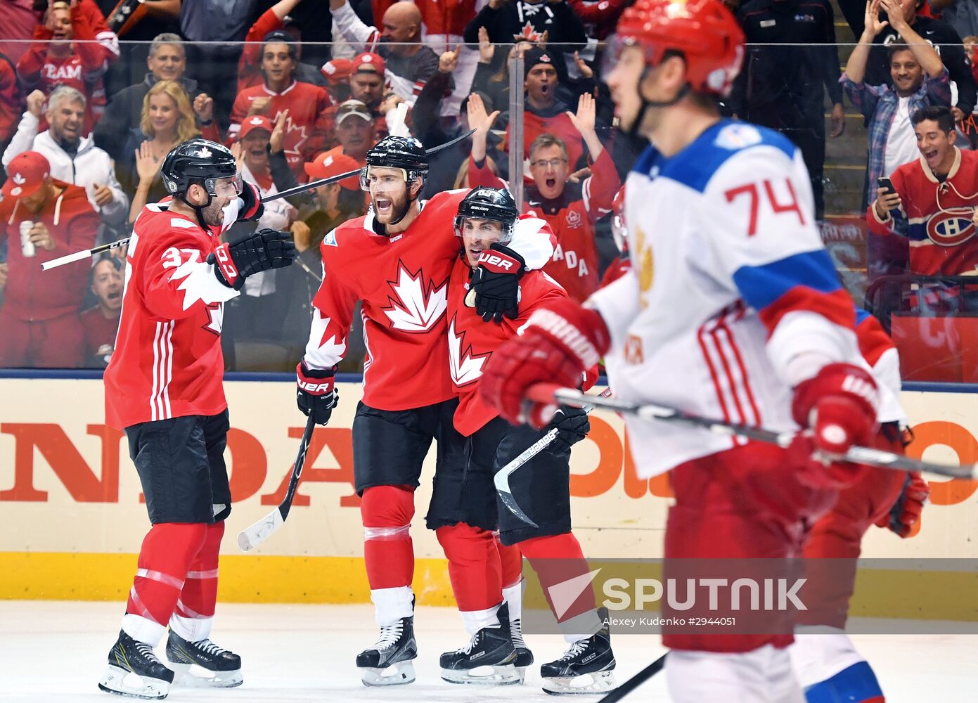 2016 World Cup of Hockey. Canada vs. Russia