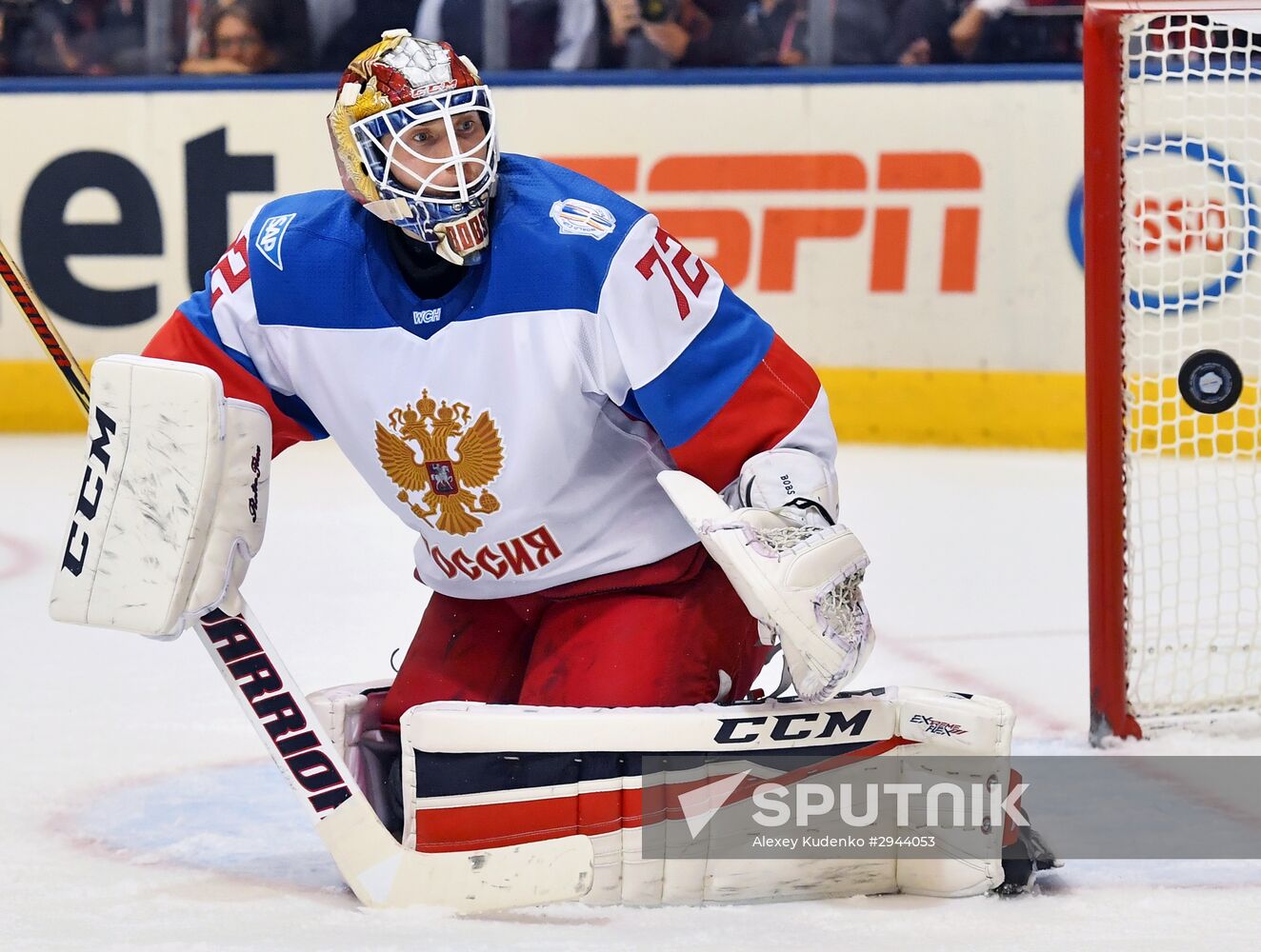 2016 World Cup of Hockey. Canada vs. Russia
