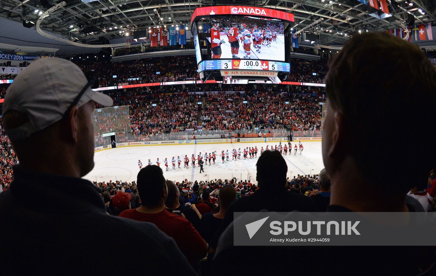 2016 World Cup of Hockey. Canada vs. Russia