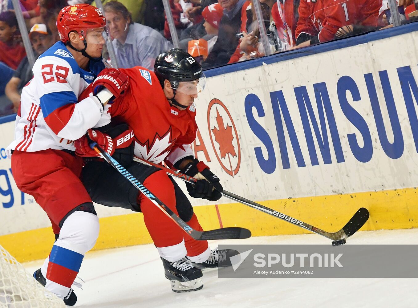 2016 World Cup of Hockey. Canada vs. Russia
