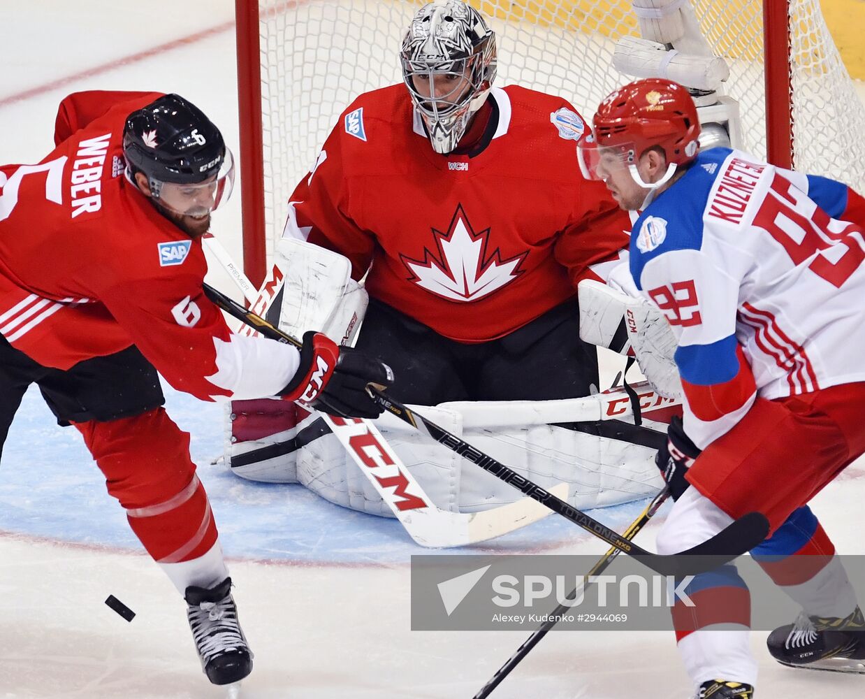 2016 World Cup of Hockey. Canada vs. Russia