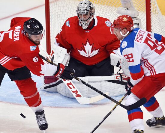2016 World Cup of Hockey. Canada vs. Russia