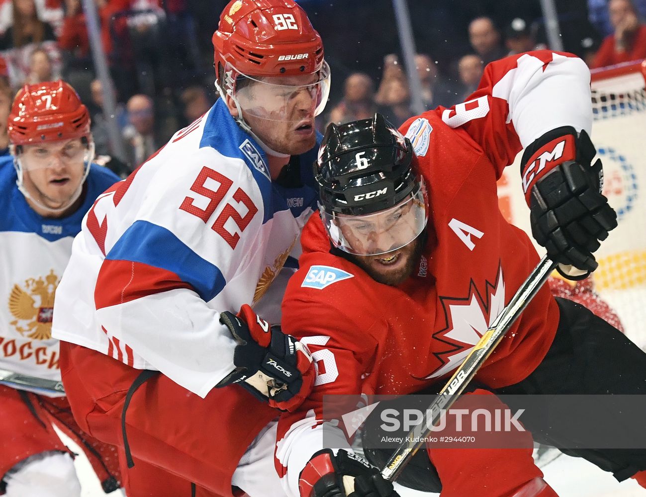 2016 World Cup of Hockey. Canada vs. Russia