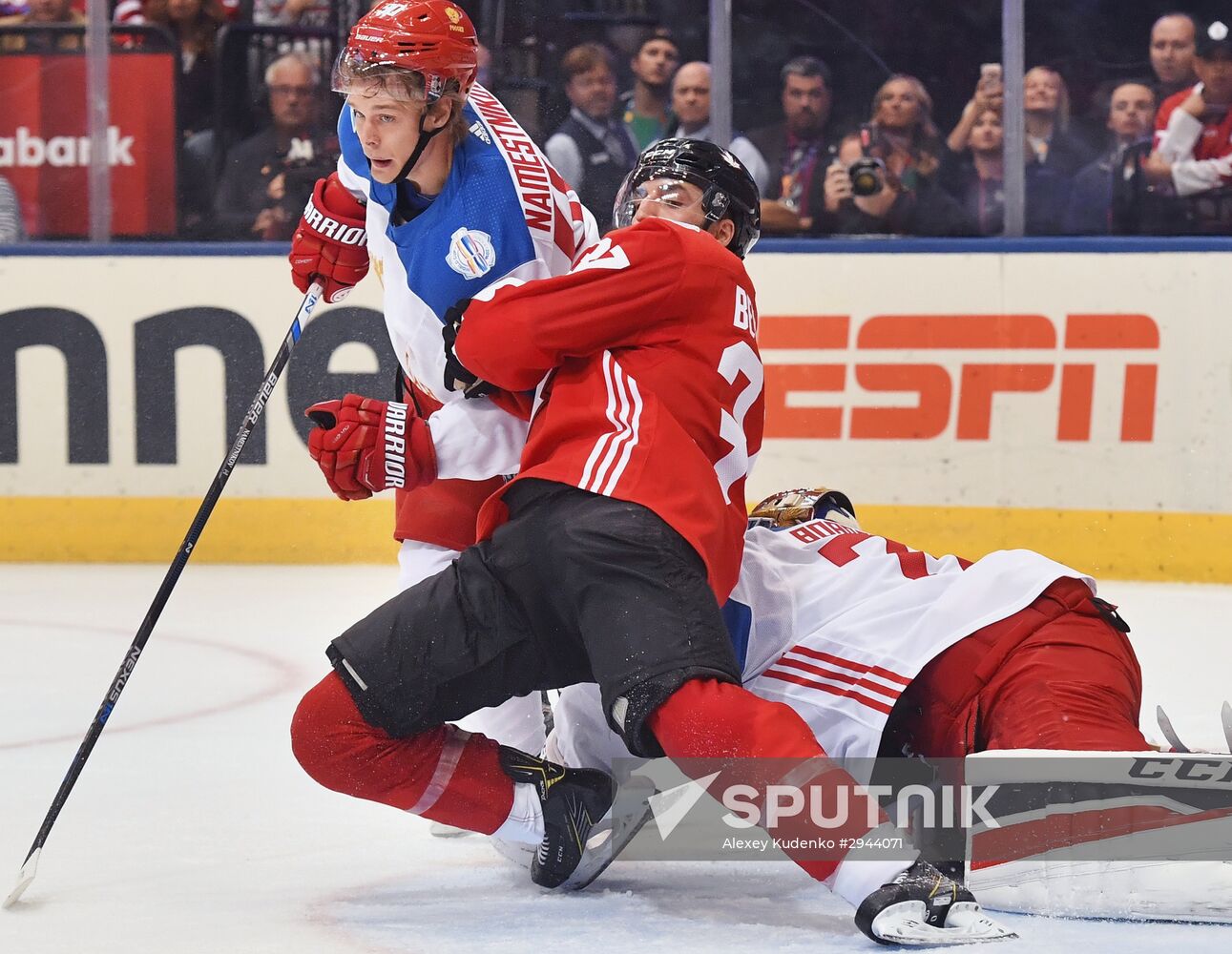 2016 World Cup of Hockey. Canada vs. Russia