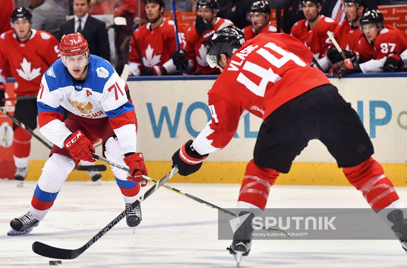 2016 World Cup of Hockey. Canada vs. Russia
