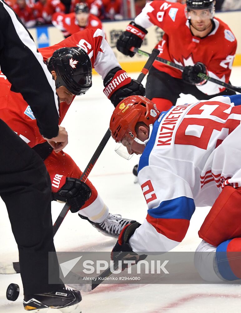 2016 World Cup of Hockey. Canada vs. Russia