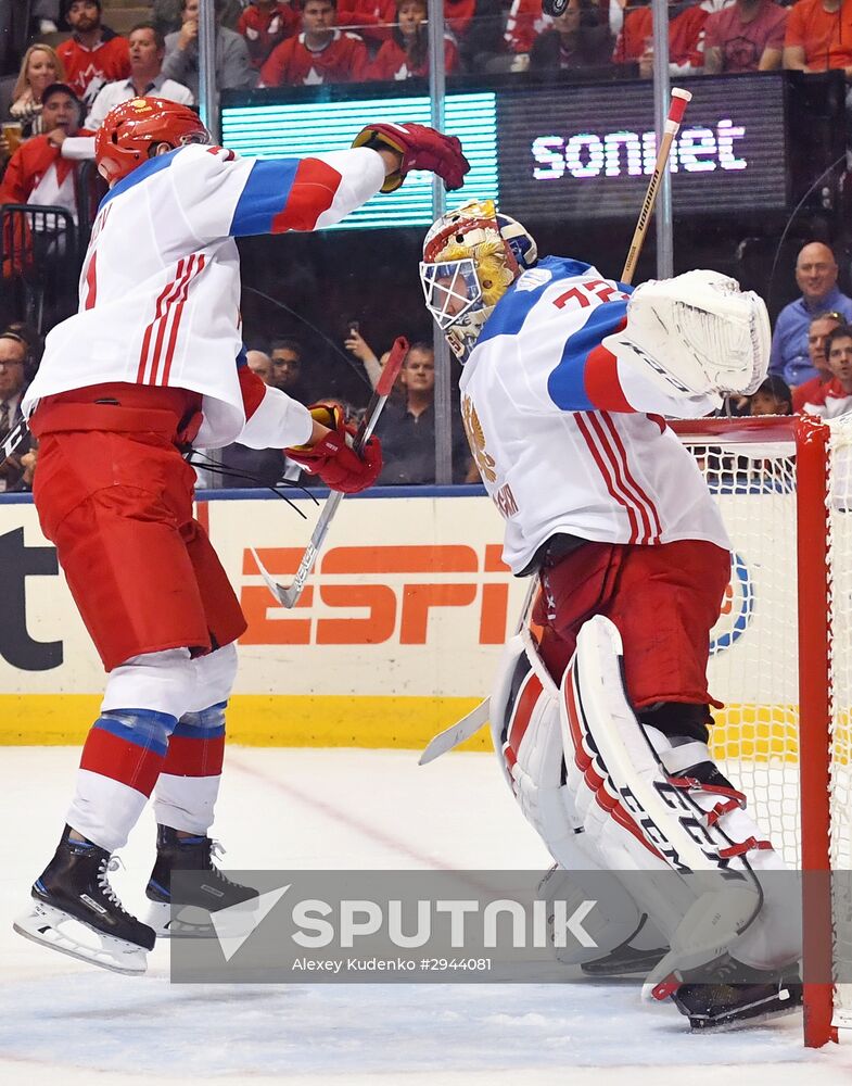 2016 World Cup of Hockey. Canada vs. Russia