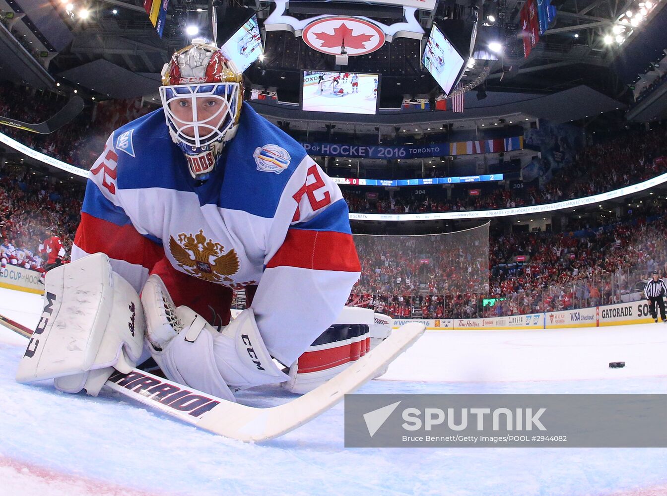 2016 World Cup of Hockey. Canada vs. Russia