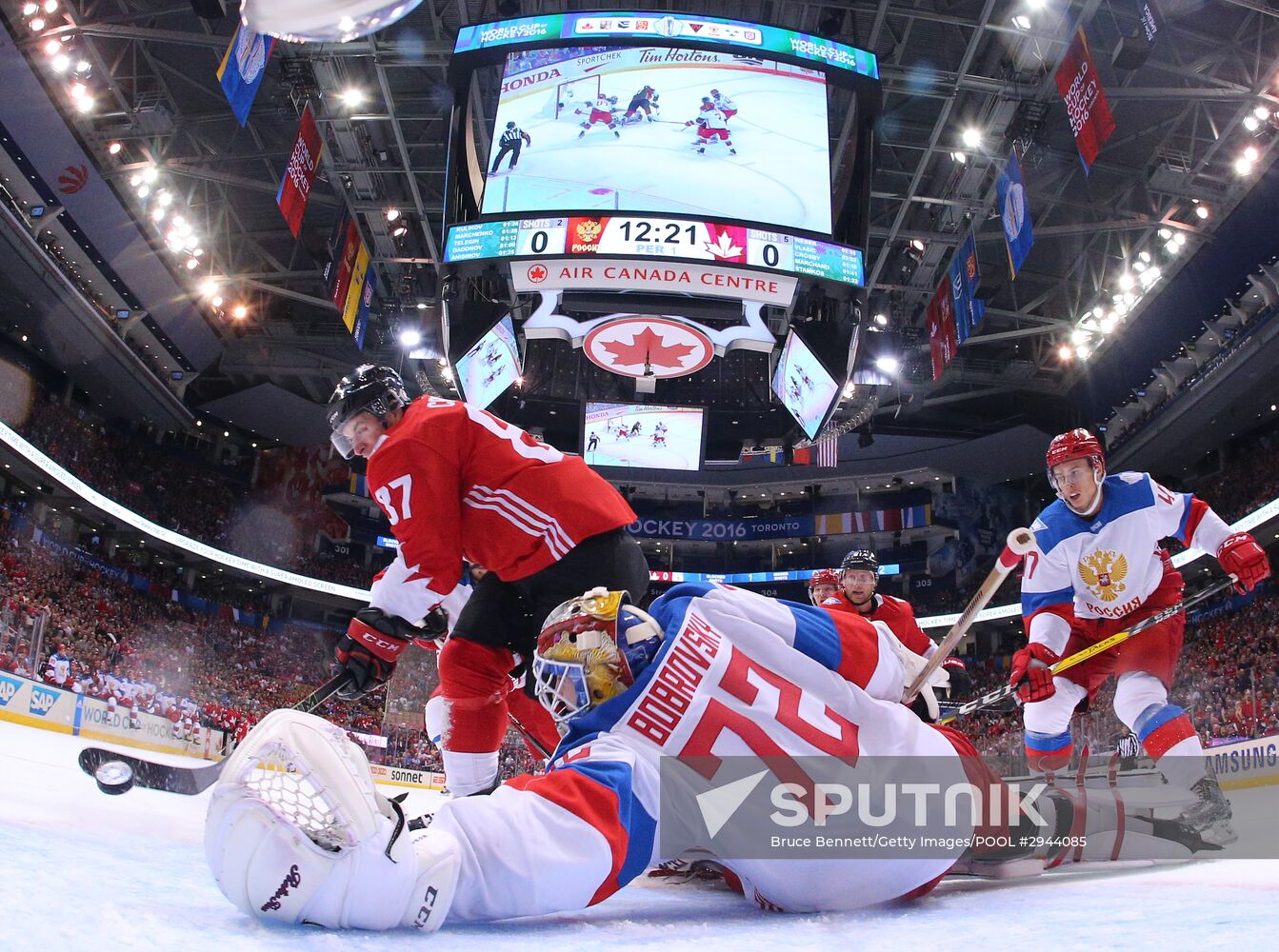 2016 World Cup of Hockey. Canada vs. Russia