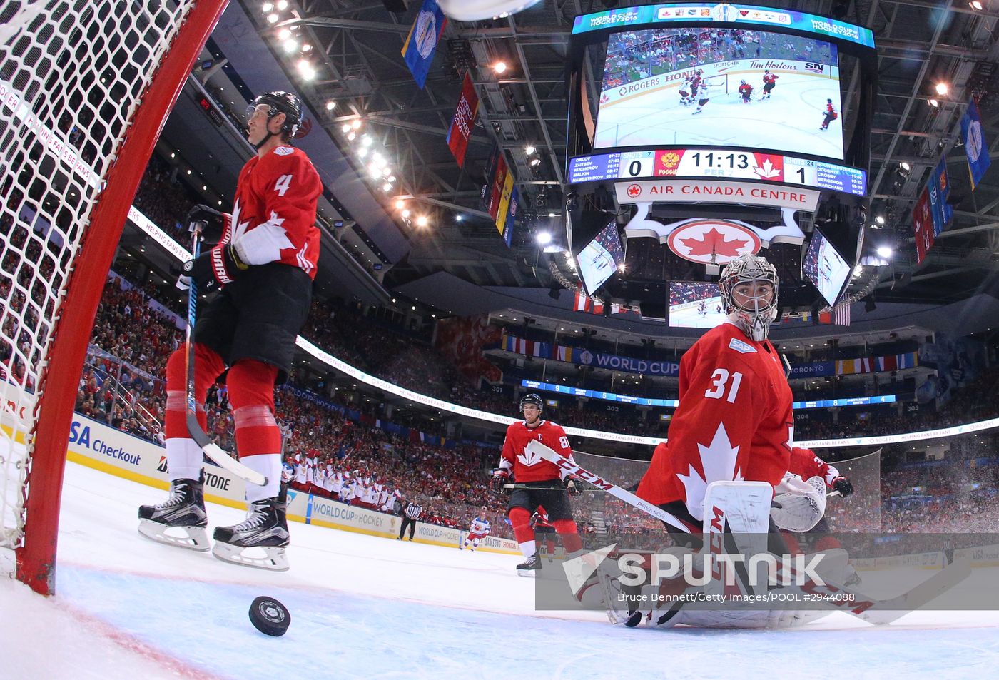 2016 World Cup of Hockey. Canada vs. Russia