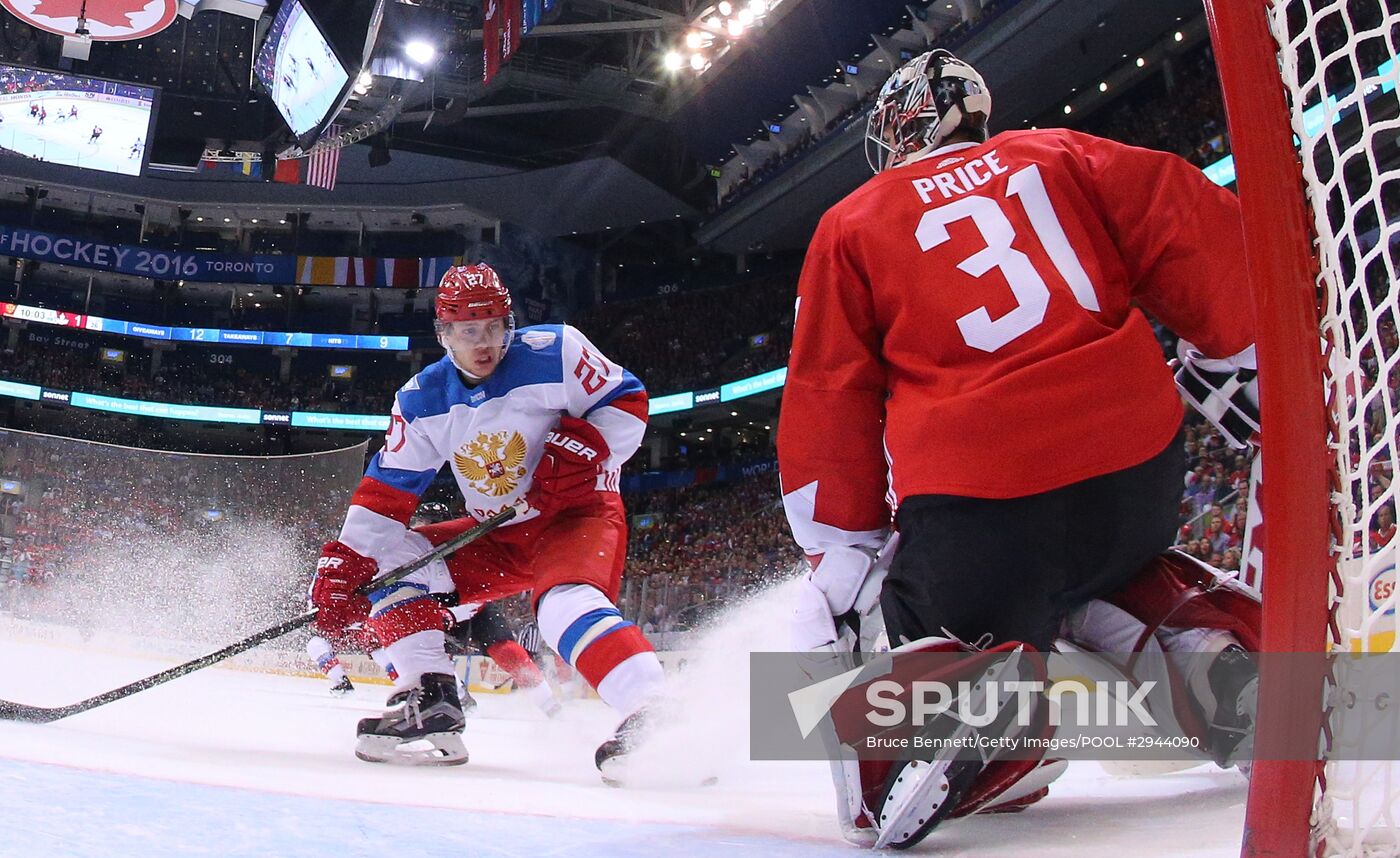 2016 World Cup of Hockey. Canada vs. Russia