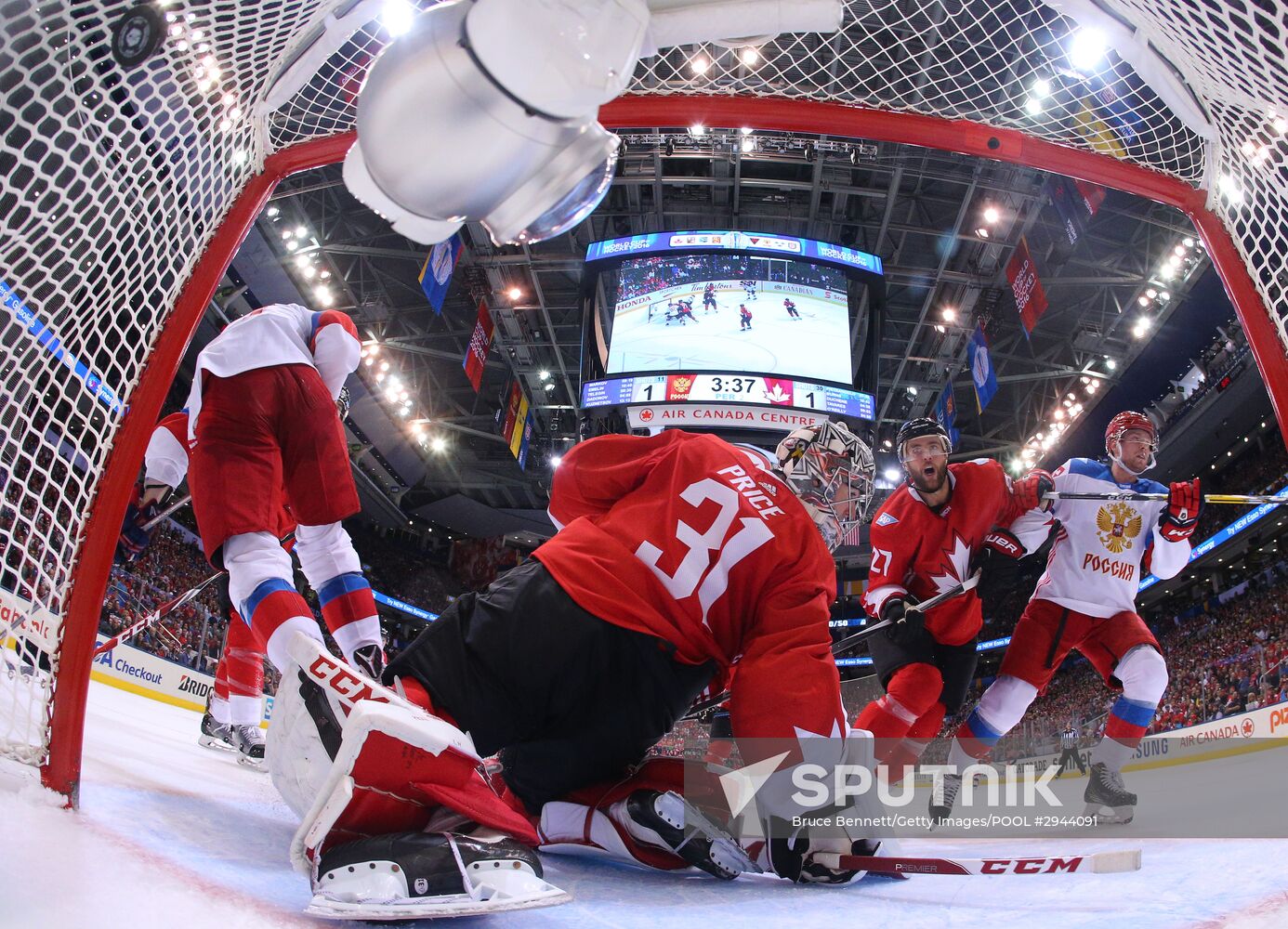 2016 World Cup of Hockey. Canada vs. Russia