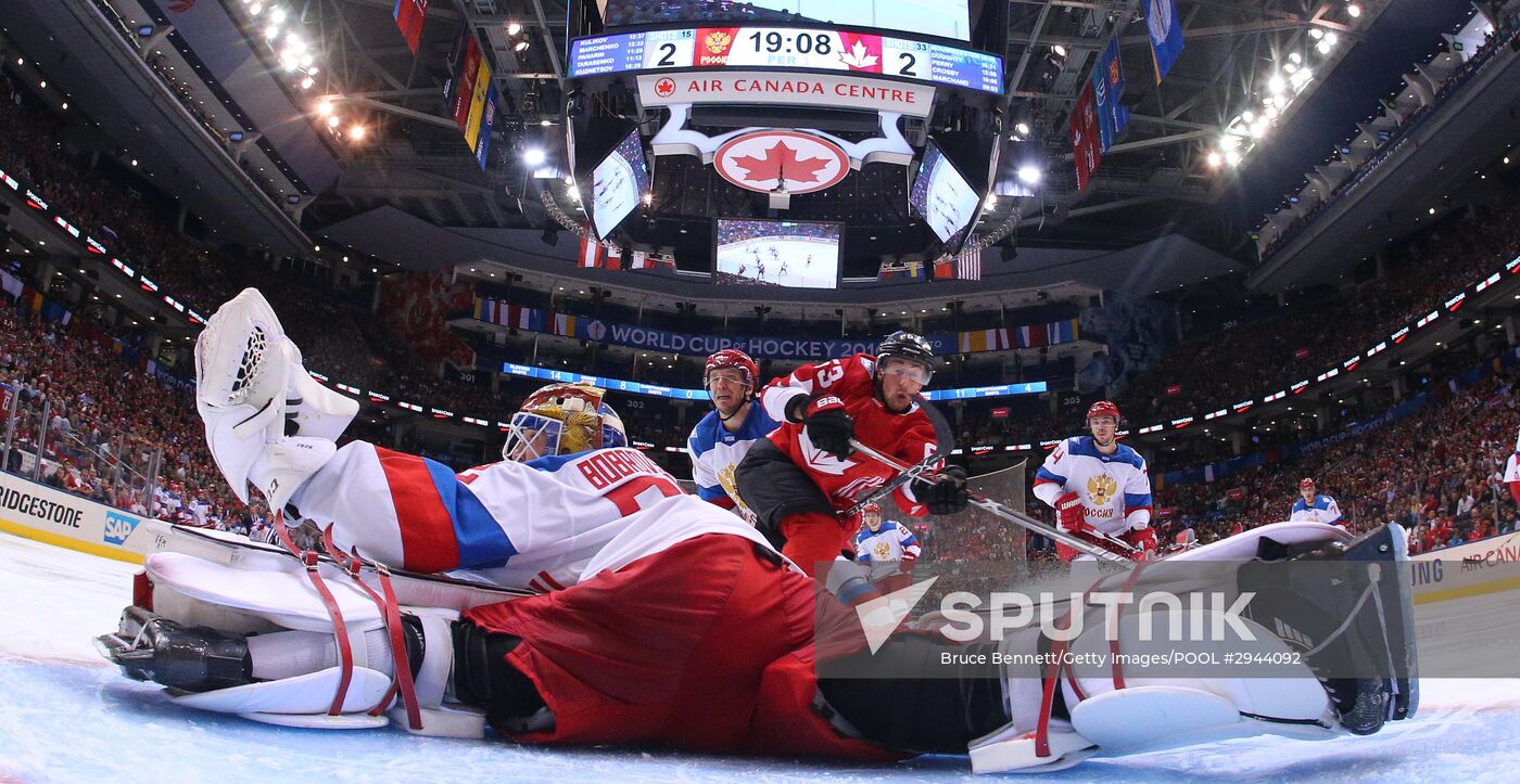2016 World Cup of Hockey. Canada vs. Russia