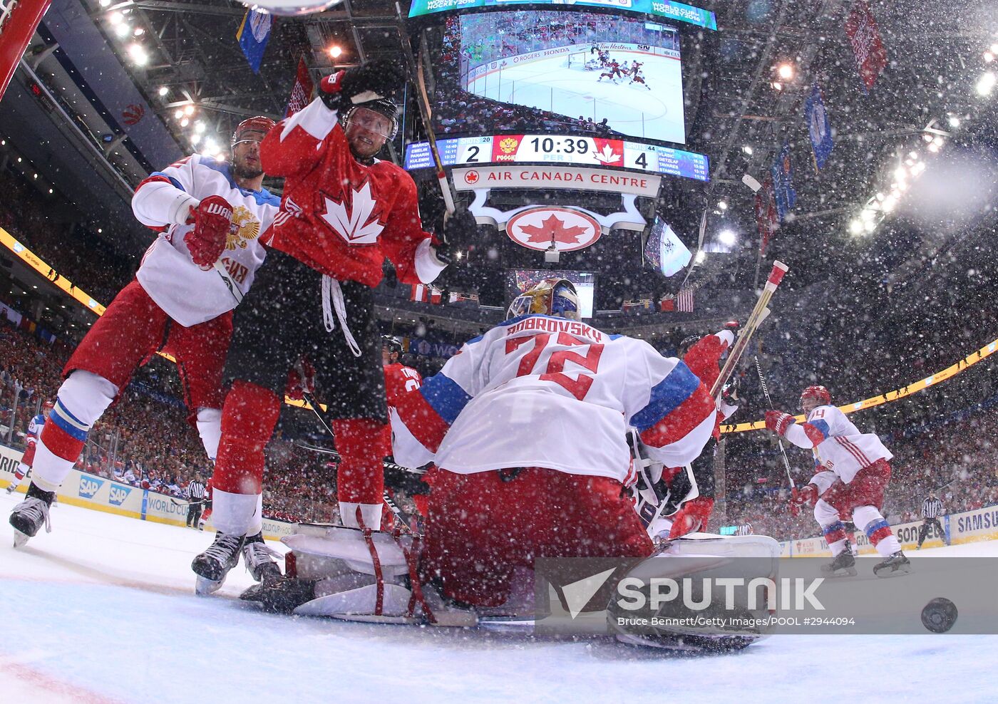 2016 World Cup of Hockey. Canada vs. Russia