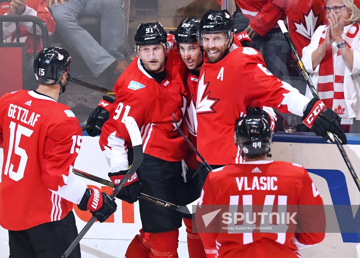 2016 World Cup of Hockey. Canada vs. Russia