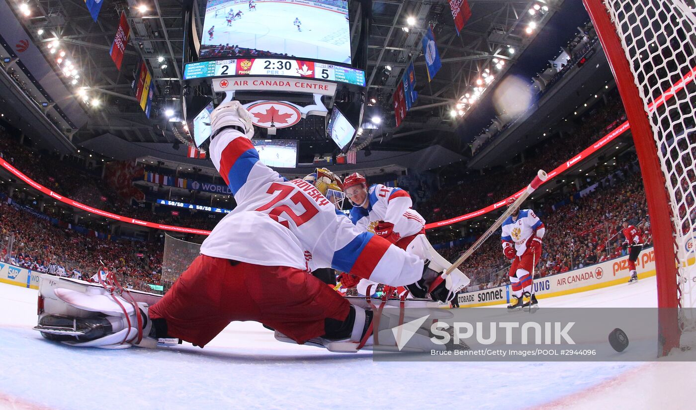 2016 World Cup of Hockey. Canada vs. Russia
