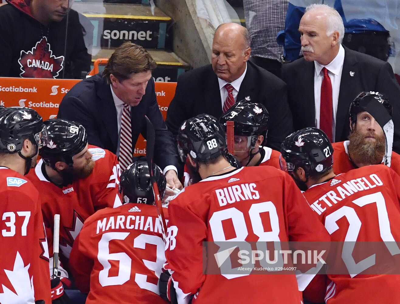 2016 World Cup of Hockey. Canada vs. Russia
