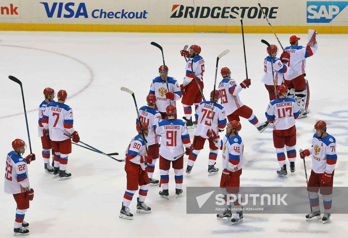 2016 World Cup of Hockey. Canada vs. Russia