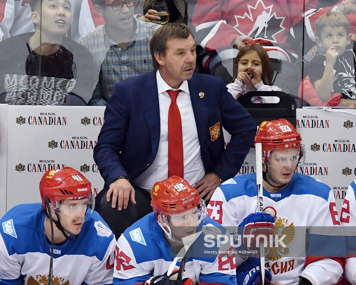 2016 World Cup of Hockey. Canada vs. Russia
