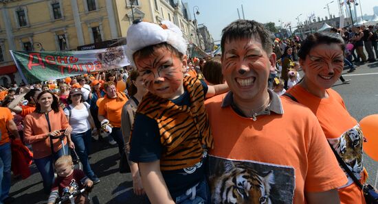Tiger Day celebrated in Vladivostok