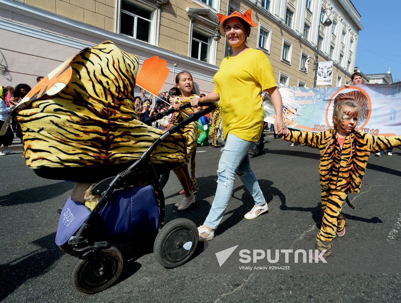 Tiger Day celebrated in Vladivostok