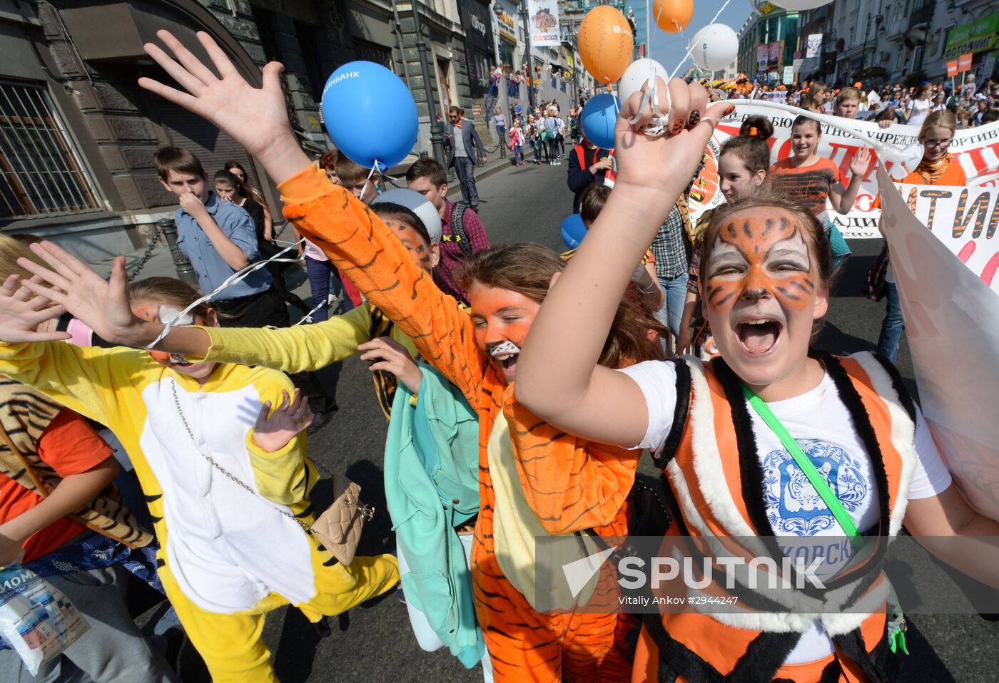 Tiger Day celebrated in Vladivostok