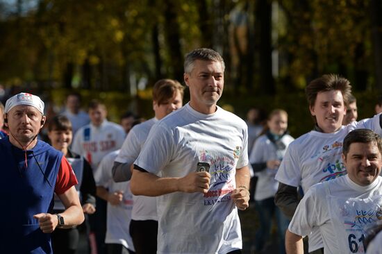 Russian nationwide day of running, Cross of Nation 2016