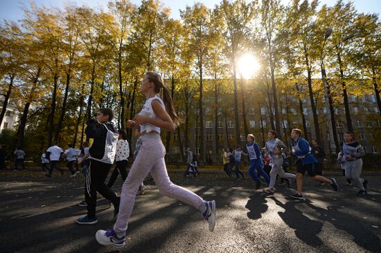 Russian nationwide day of running, Cross of Nation 2016