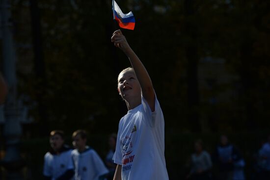 Russian nationwide day of running, Cross of Nation 2016