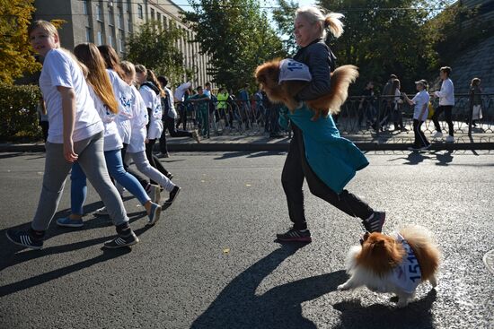 Russian nationwide day of running, Cross of Nation 2016