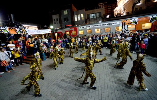 Tiger Day celebrated in Vladivostok